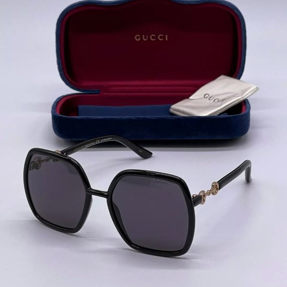 Gucci Accessories - Sale! New Gucci Women's 55mm Black Sunglasses!
